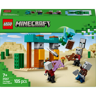 Image of Lego 21267 Minecraft The Illager Desert Patrol