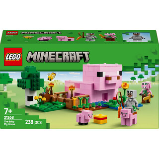 Image of Lego 21268 Minecraft The Baby Pig House