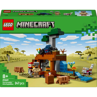 Image of Lego 21269 Minecraft The Armadillo Mine Expedition
