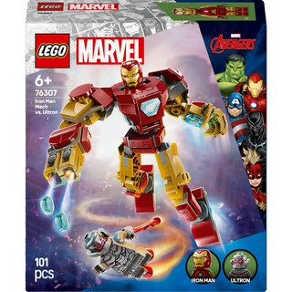 Image of Lego 76307 Super Heroes Marvel Iron Man Mech vs Ultron