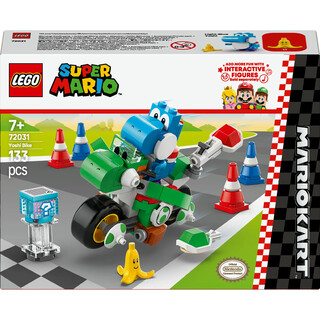 Image of Lego 72031 Super Mario Kart Yoshi Bike