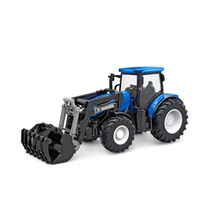Image of Kids Globe 510315 - RC Tractor Blauw 1:24