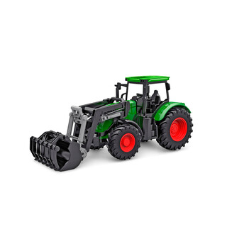 Image of Kids Globe 540472 - Tractor Freewheel Met Frontlader 1:24