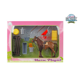 Image of Kids Globe 640120 - Speelset Met Paard