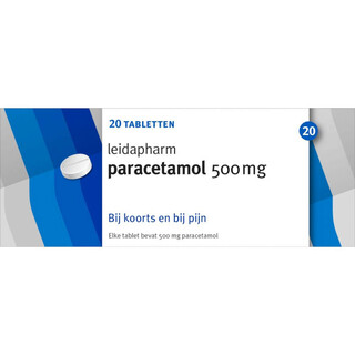 Image of Leidapharm  Paracetamol tabletten 20-STUKS