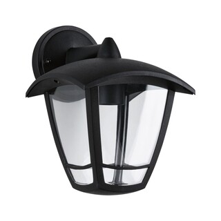 Image of Paulmann Wandlamp Buiten 22,5 x 19 cm Classic curved IP44 Zwart