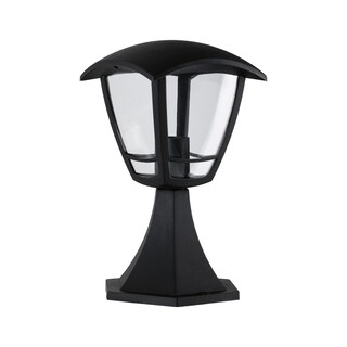 Image of Paulmann Bolderlamp 28 x 16 cm Classic curved IP44 Zwart