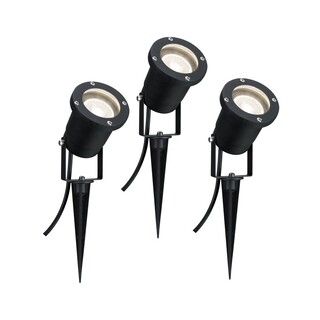 Image of Paulmann Tuinverlichting Set Van 3 met grondspies IP65 Zwart