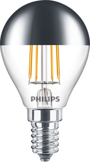Image of Philips Filamentkaarslamp spiegelkroon 35W P45 E14