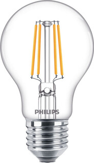 Image of Philips Filamentlamp helder 40W A60 E27 x3