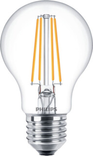 Image of Philips Filamentlamp helder 60W A60 E27 x2