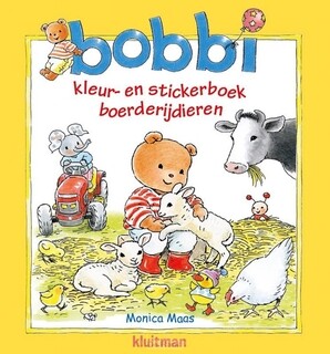 Image of Bobbi Kleur- En Stickerboek Boerderijdieren