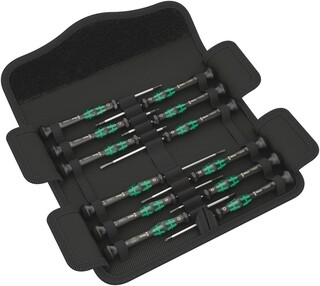 Image of Wera Kraftform Micro 12-dlg universal schroevendraaierset