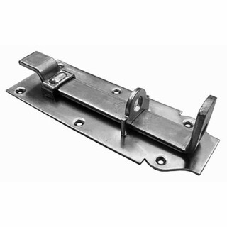 Image of Hangslotschuif 140MM vlak RVS 140 X 55 MM.