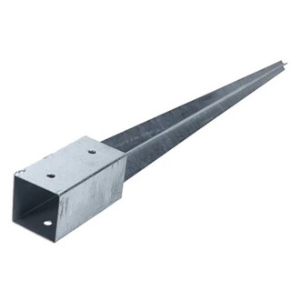 Image of Paalpunthouder verzinkt 91x91mm