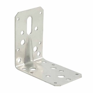 Image of Hoekanker met ril - RVS 90x90x60x2,0 mm