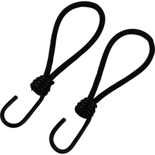 Image of LoadLok Spanner + Spinhaak L20 cm x 6 mm Koord Zwart set 2 st
