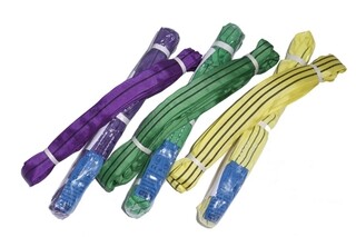 Image of Rondstrop, Groen, 2 Ton, Omtr 3 M Lengte 1.5 M