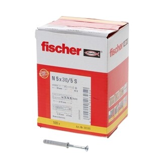 Image of Nagelplug N 5x30/5 S met verzonken kop