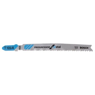 Image of Bosch Decoupeerzaagblad T123 Xf Progressor For Metal 5 Stuks