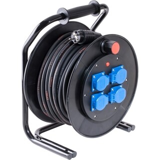 Image of Kabelhaspel K310 40 M H07rn-F 117056 3G1,5 4 X Schuko