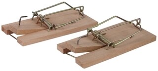 Image of Talen Tools Muizenval Hout 2 Stuks