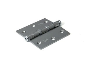 Image of Dulimex Kogellagerscharnier 76x76 mm RVS geborsteld rechte hoeken