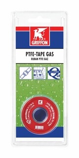 Image of Griffon PTFE-Tape Gas Blister - Rol 12 m x 12 mm x 0,10 mm