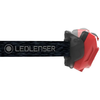 Image of Ledlenser Hf4r Core Red Hoofdlamp Oplaadbaar 500 Lumen Ip68 Batterij Vooraan