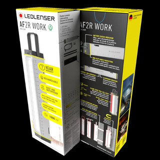 Image of Ledlenser Af2r Work Werflamp Oplaadbaar 1000 Lumen Ip54 Ik07 Magneet Aluminium