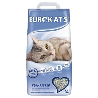 Image of Eurokats Kattenbakvulling Blauw - 20 Kg