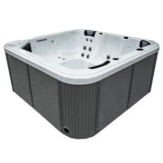 Image of Infinity Spa Vierkant Bolsena 5 Persoons - LED verlichting - incl. Cover