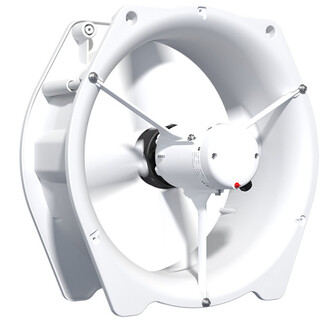 Image of Stalventilator Abbi-V5087 zonder Beschermroosters