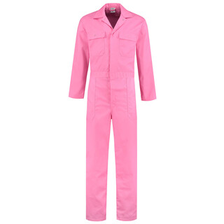 Image of De Boer Polyester/Katoen Overall Roze Maat 48