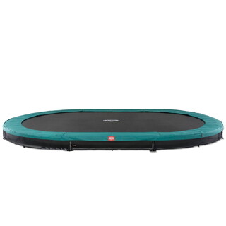 Image of BERG Trampoline Grand Favorit Inground Groen - 520 x 345 cm 