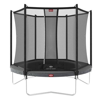 Image of BERG Trampoline Favorit Regular Grijs - Ø 270 cm Safety Net Comfort