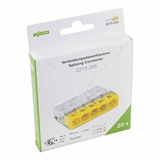 Image of Wago 5V lasklem mini 5x0.5-2.5