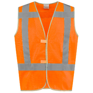 Image of De Boer Hi-Vis RWS Veiligheidsvest Oranje Maat XXL-3XL