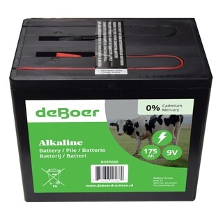 Image of De Boer Accupack-batterijen alkalisch Kwik- en cadmiumvrij 175AH