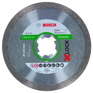 Image of Bosch X-LOCK Diamantschijf Tegels/Plavuizen 115 x 22,23 x 1,6 x 7 MM