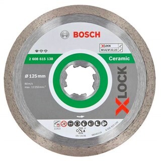 Image of Bosch X-LOCK Diamantschijf Standard for Ceramic 125 x 22,23 x 1,6 x 7 mm