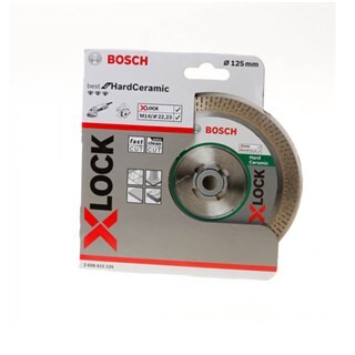 Image of Bosch X-LOCK Diamantschijf Best For Ceramic - 125 x 22,23 x 1,6 x 10 mm