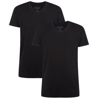 Image of Bamboo Basics T-Shirt Velo 2-Pack Zwart Maat XXL