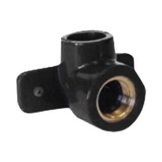 Image of Mega Muurplaat 90° PVC-U/messing, 20 mm x 1/2 inch