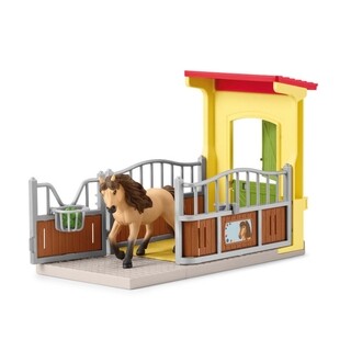 Image of schleich FARM WORLD Ponystal met IJslanderhengst - 42609