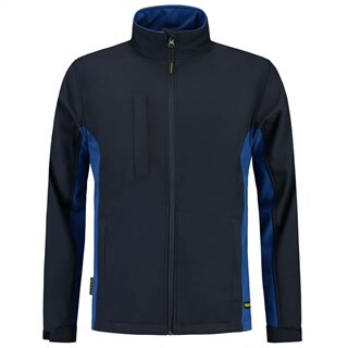 Image of Tricorp Softshell Jas Navy/Blue Maat M