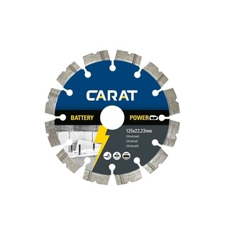 Image of Carat Diamantzaagblad - Battery Power Universeel 125 x 22,23 mm