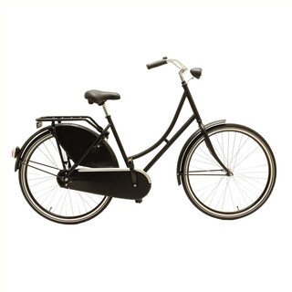 Image of Omafiets Nostalgie D57cm matzwart