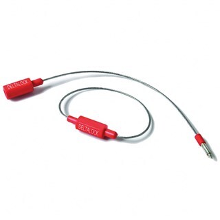 Image of DELTALOCK - Bevestigings kabel - 19 cm  Rood