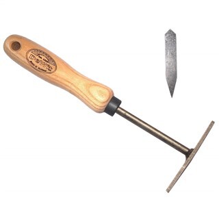 Image of De Wit Onkruidkrabber Met Essen Handvat 140 MM